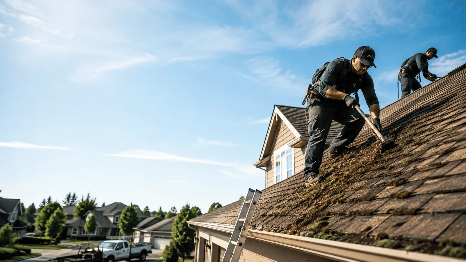 Roof Moss Removal in Medina, TX near me